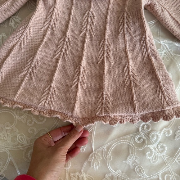 Max Studio Kids Pink/ Peach Knit Set NEW - Picture 6 of 14